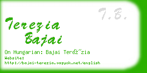 terezia bajai business card